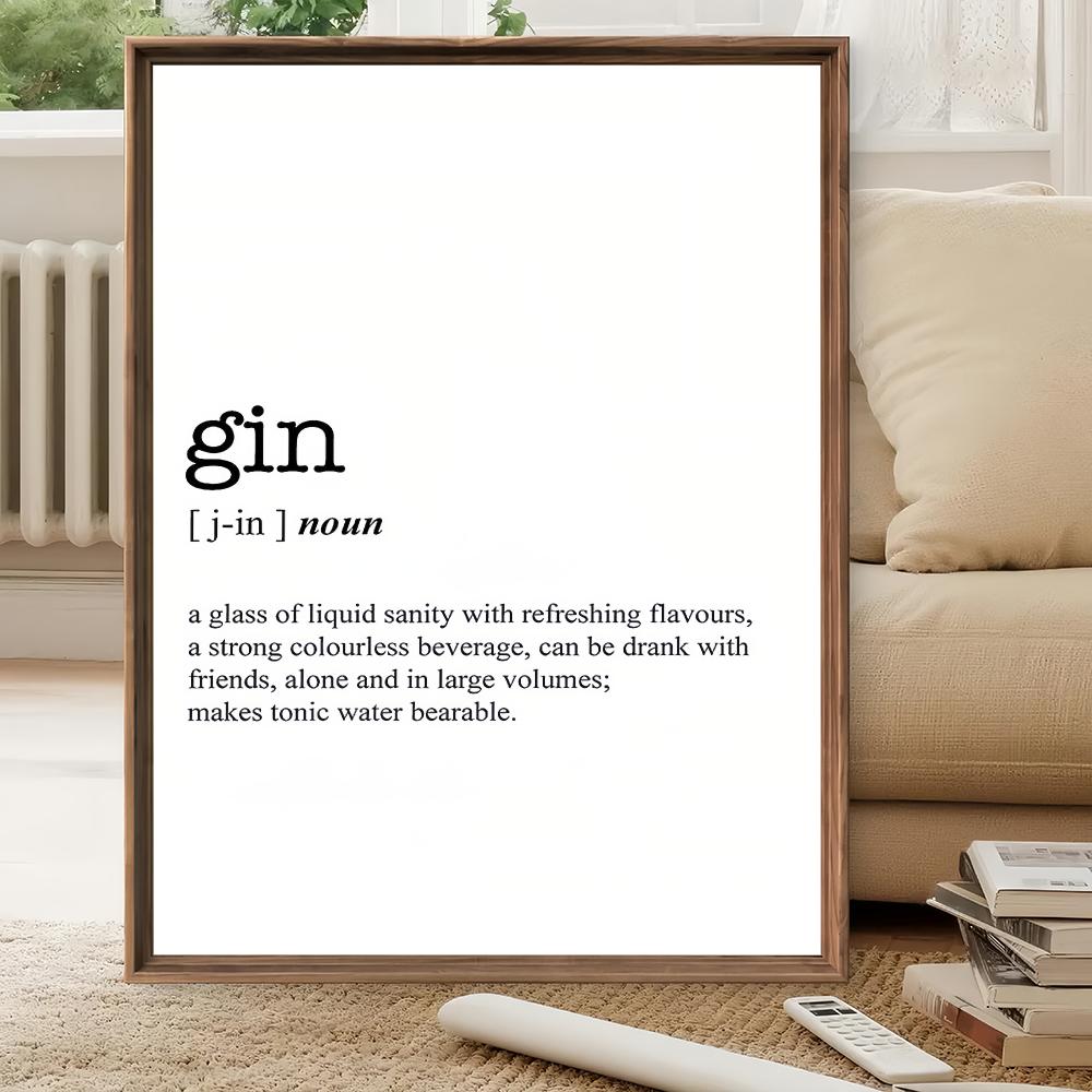 Home Bar Word - Poster Seni Dinding HD Definisi Kata