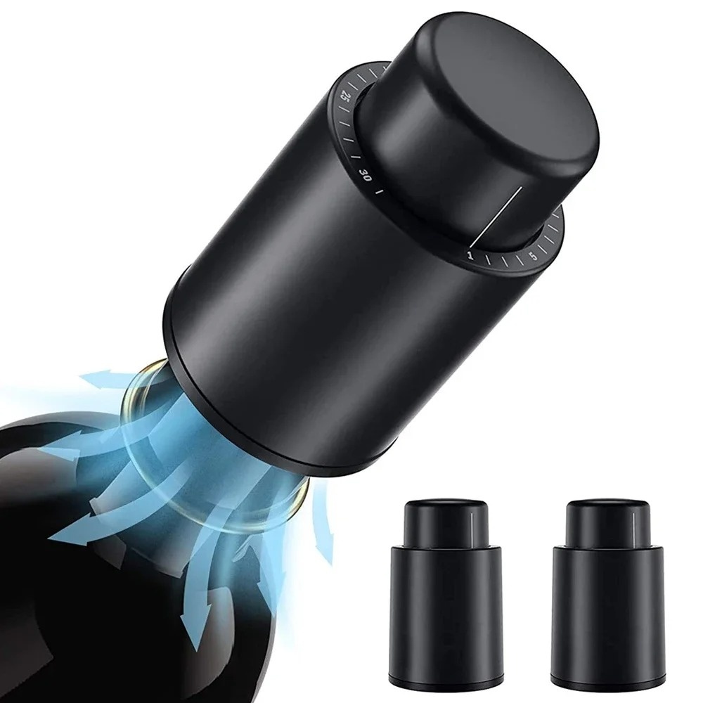 Penutup Vakum Penyimpan Anggur - Wine Preservation Pump ulasan dan harga
