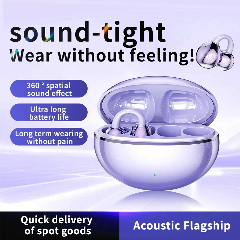 Headphone Open Ear Bluetooth 5 - Home Bar Iphone ulasan dan harga