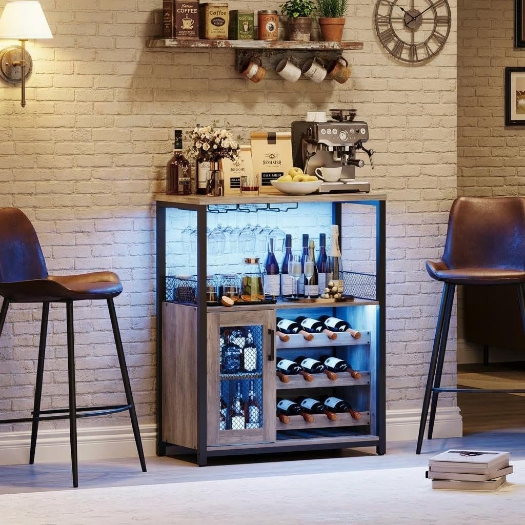 Lemari Bar Anggur 3 Tingkat de - Home Bar And Cabinet ulasan dan harga
