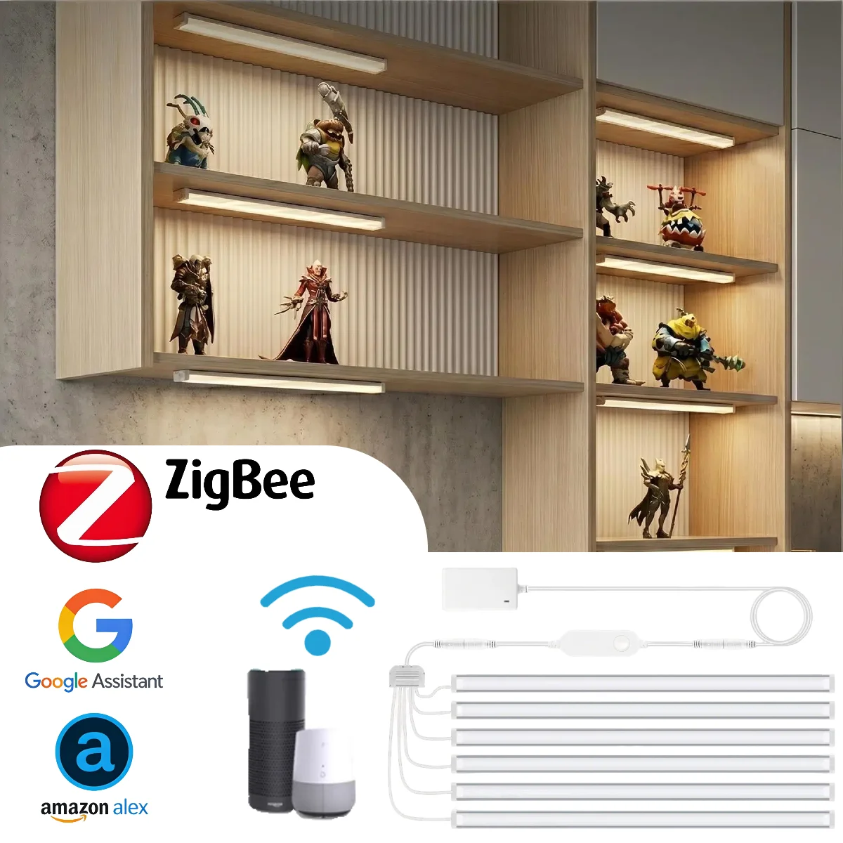 Lampu Bawah Kabinet Pintar Zig - Home Bar And Cabinet ulasan dan harga