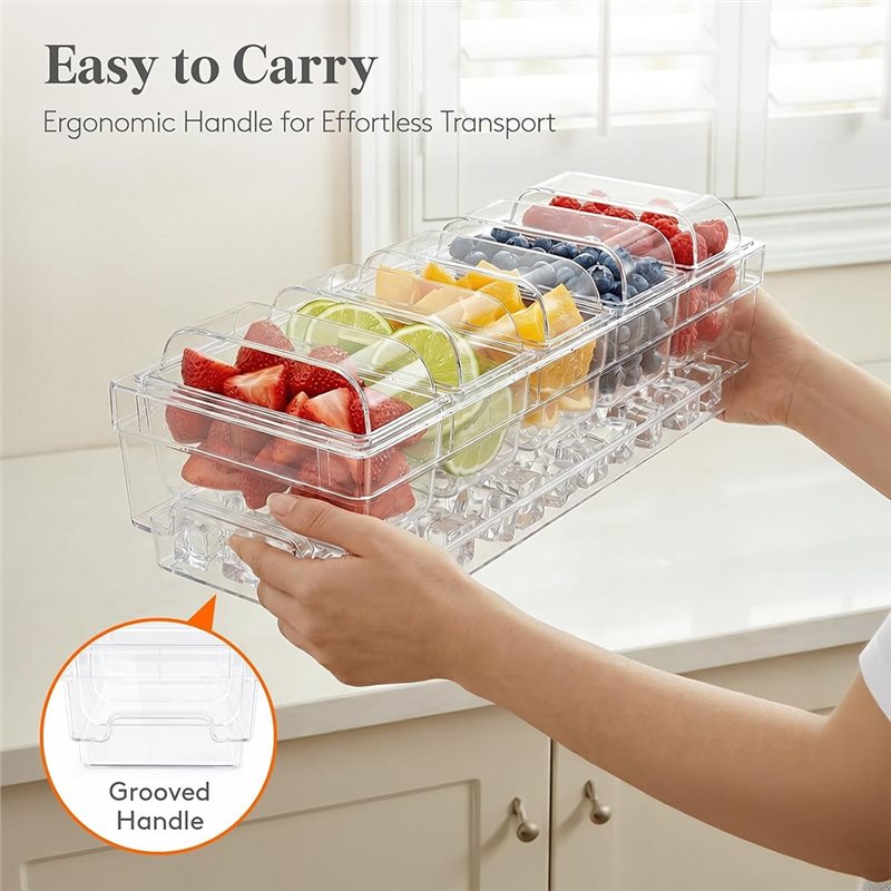A27F-Perlengkapan Bar Taco Unt - Garnish Tray Set ulasan dan harga