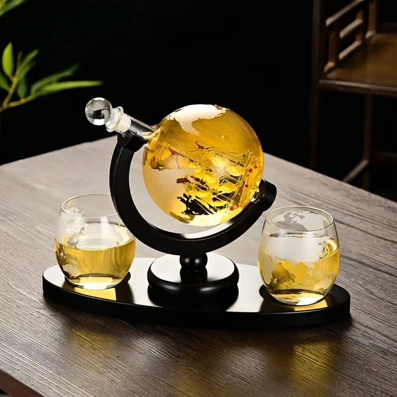 Set Dekanter Anggur Globe Deko - Decanter Globe Set ulasan dan harga