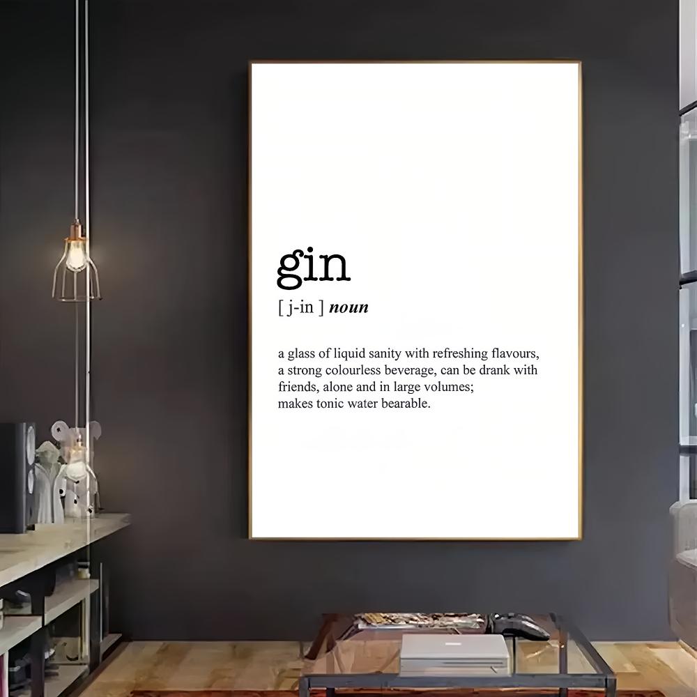 Poster Seni Dinding HD Definis - Home Bar Word ulasan dan harga