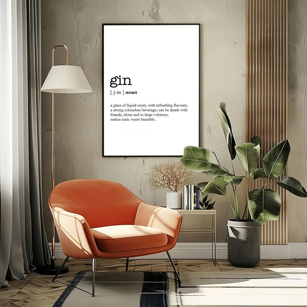 Poster Seni Dinding HD Definis - Home Bar Word ulasan dan harga