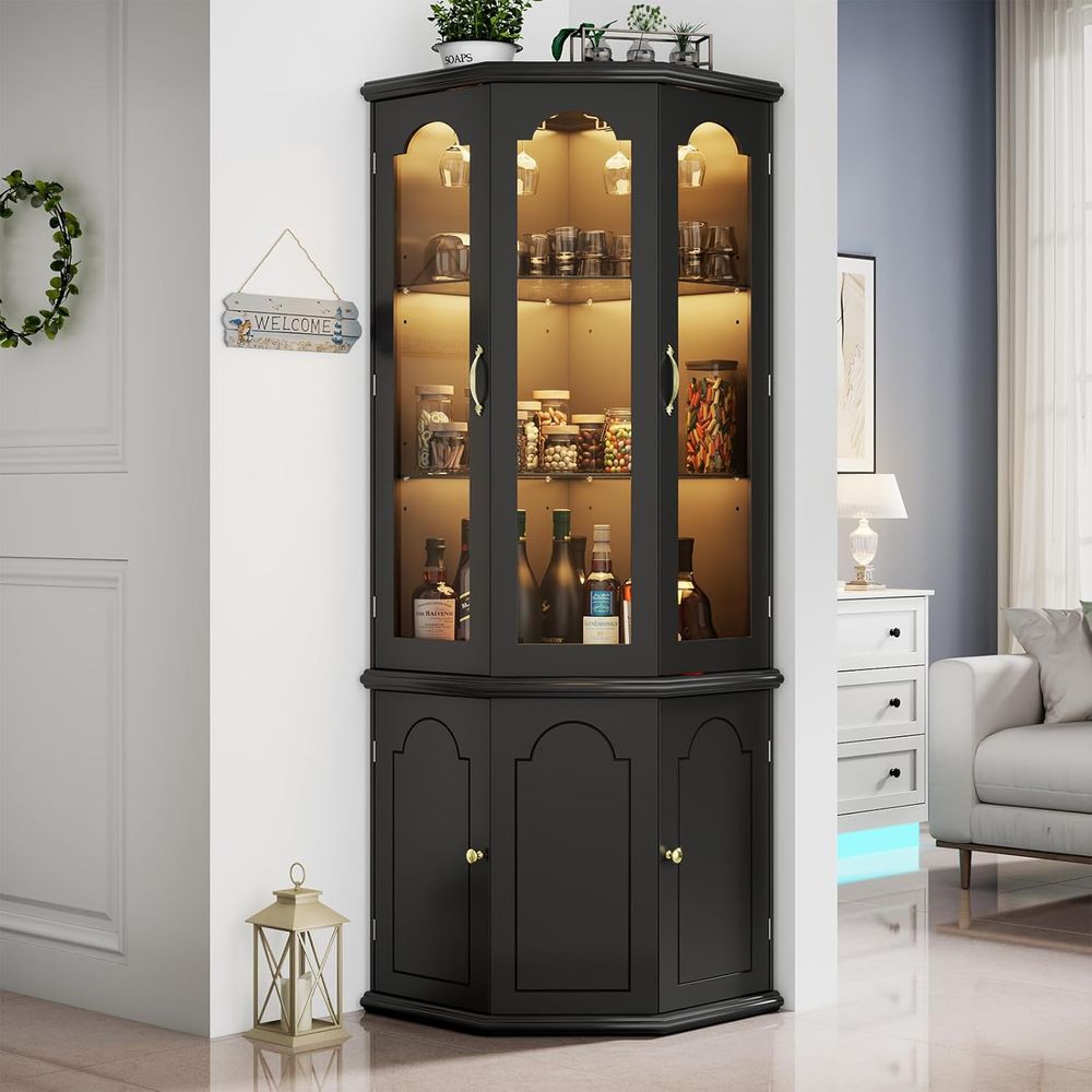 Kabinet Bar Berlampu dengan Pi - Home Bar And Cabinet ulasan dan harga
